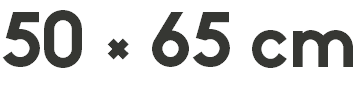 50 × 65 cm